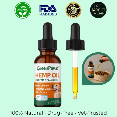 GreenPaws™ Hemp Oil Vitality Drops