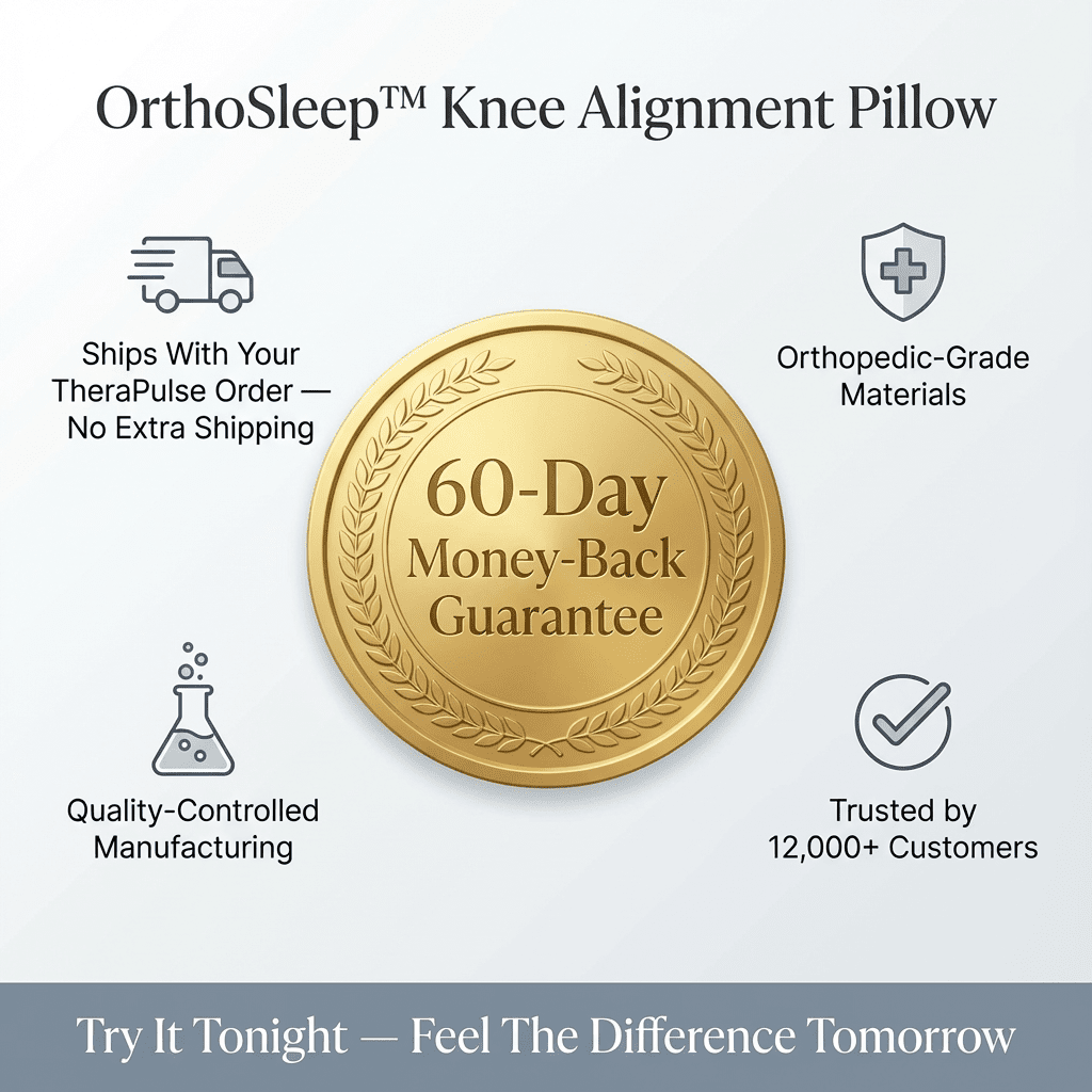 OrthoSleep™ Knee Alignment Pillow