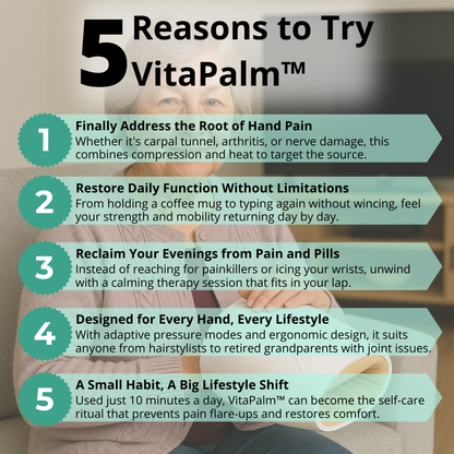 VitaPalm™ Deep Hand Therapy Massager
