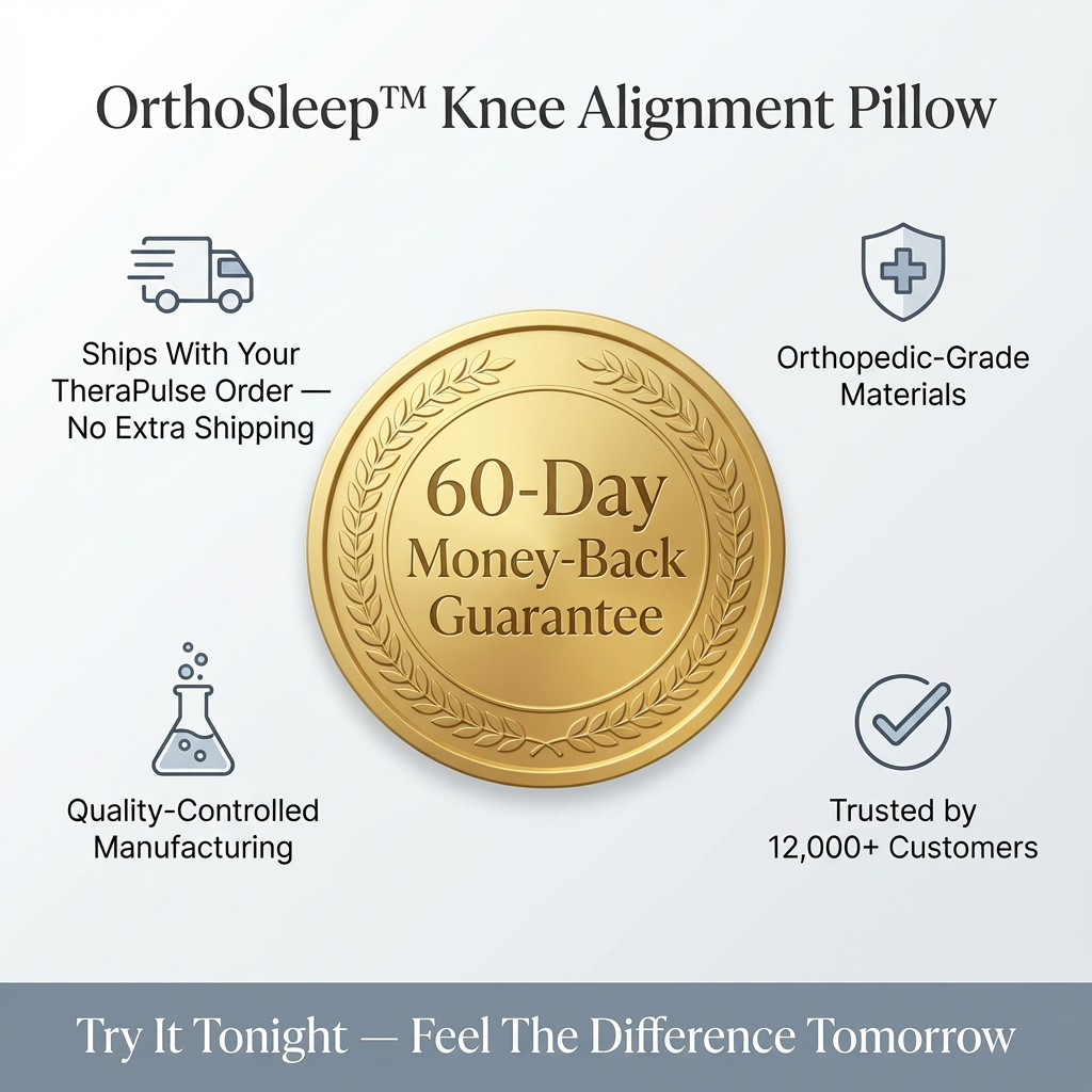 OrthoSleep™ Knee Alignment Pillow