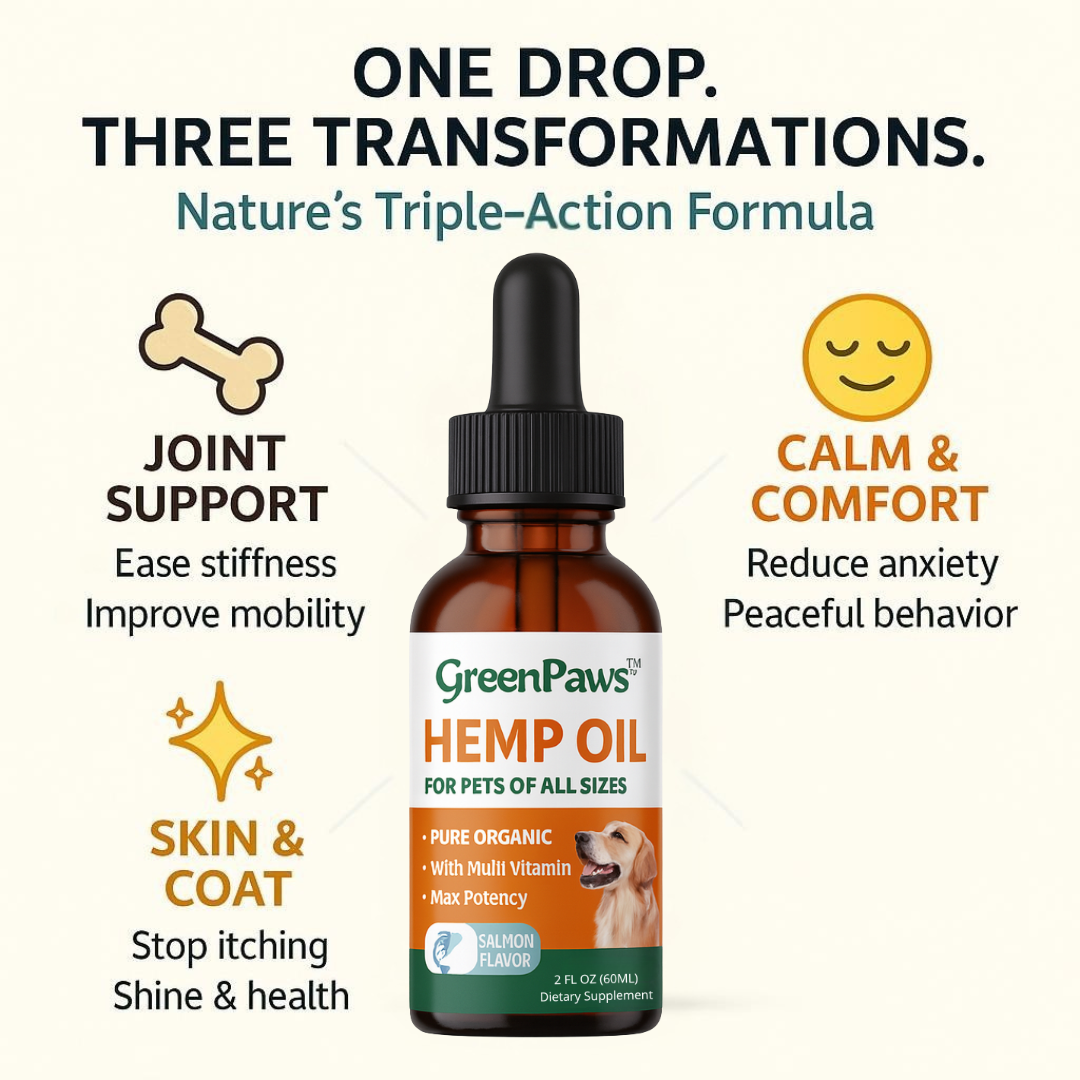 GreenPaws™ Hemp Oil Vitality Drops