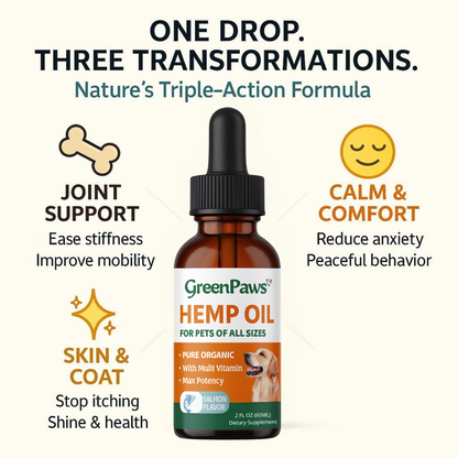 GreenPaws™ Hemp Oil Vitality Drops
