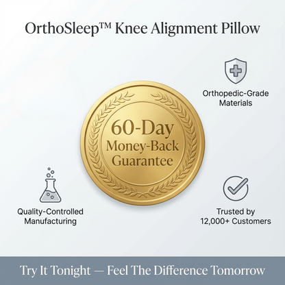 OrthoSleep™ Knee Alignment Pillow