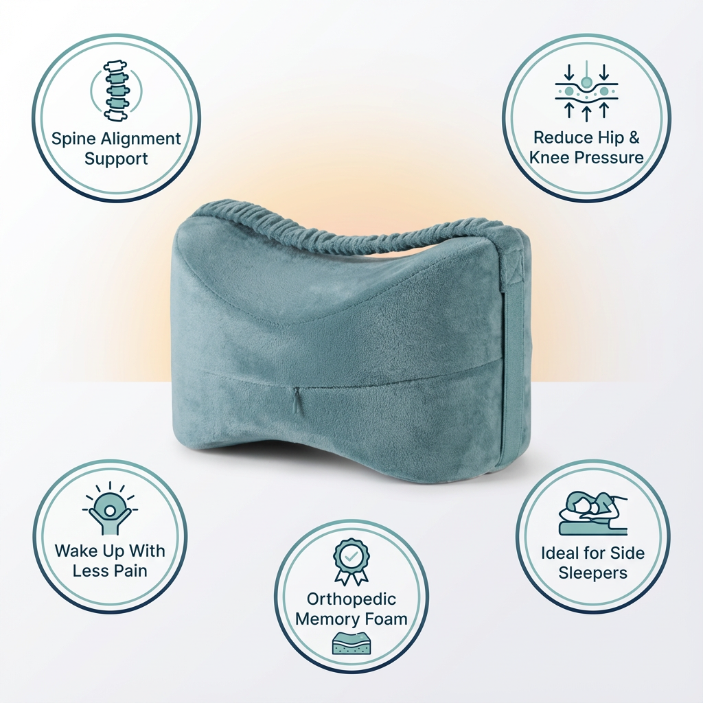 OrthoSleep™ Knee Alignment Pillow