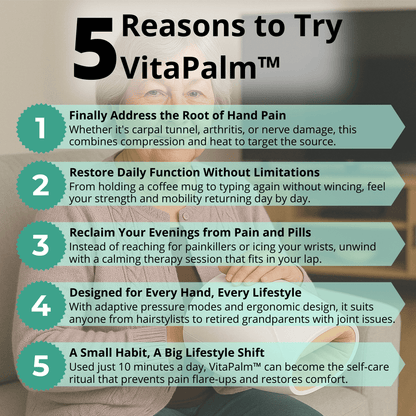 VitaPalm™ Deep Hand Therapy Massager